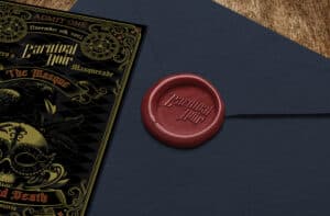 Wax Seal with only ticket